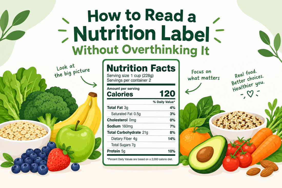How to Read a Nutrition Label Without Overthinking It